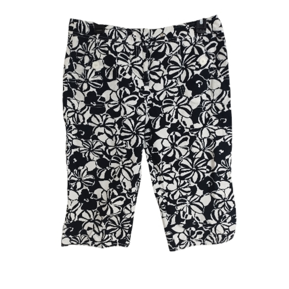 LOFT Monochrome Patterned Shorts